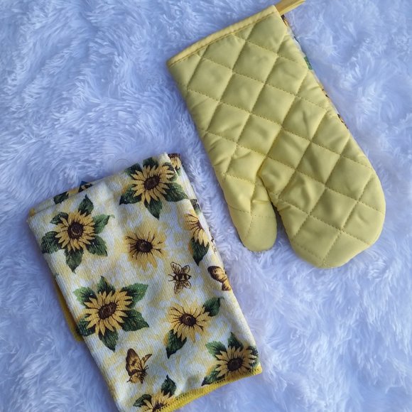 Summer Sunflower Bees Kitchen Set (4 pc) - Picture 5 of 7